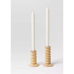 ROOM ESSENTIALS (2PACKS) Taper Candle holder Set